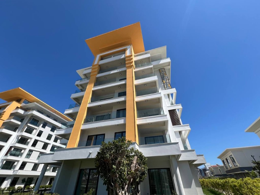 Двухкомнатная квартира в комплексе с инфраструктурой 5★ район Тюрклер Аланья.  - Фото 8