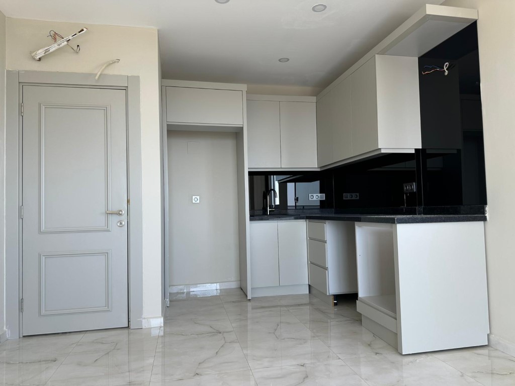 Двухкомнатная квартира 60м с видом на море район Тосмур Аланья. - Фото 9