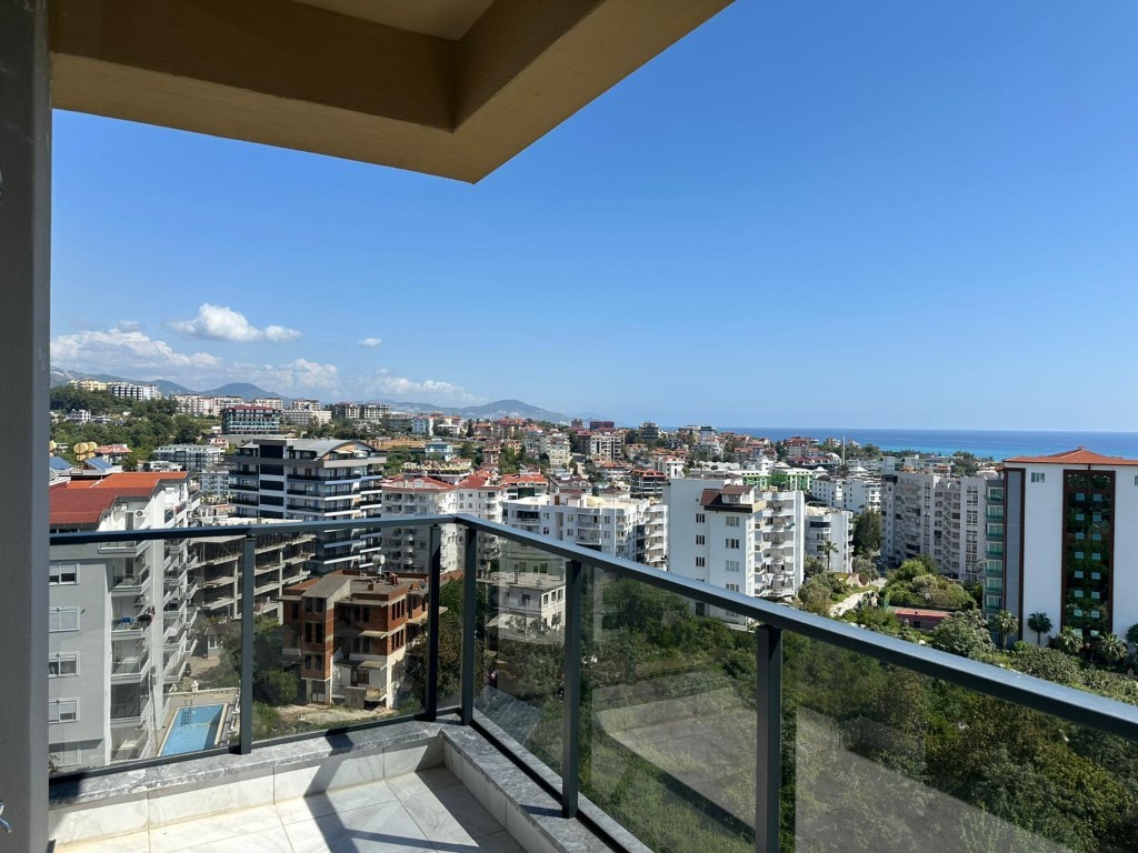 Двухкомнатная квартира 60м с видом на море район Тосмур Аланья. - Фото 12