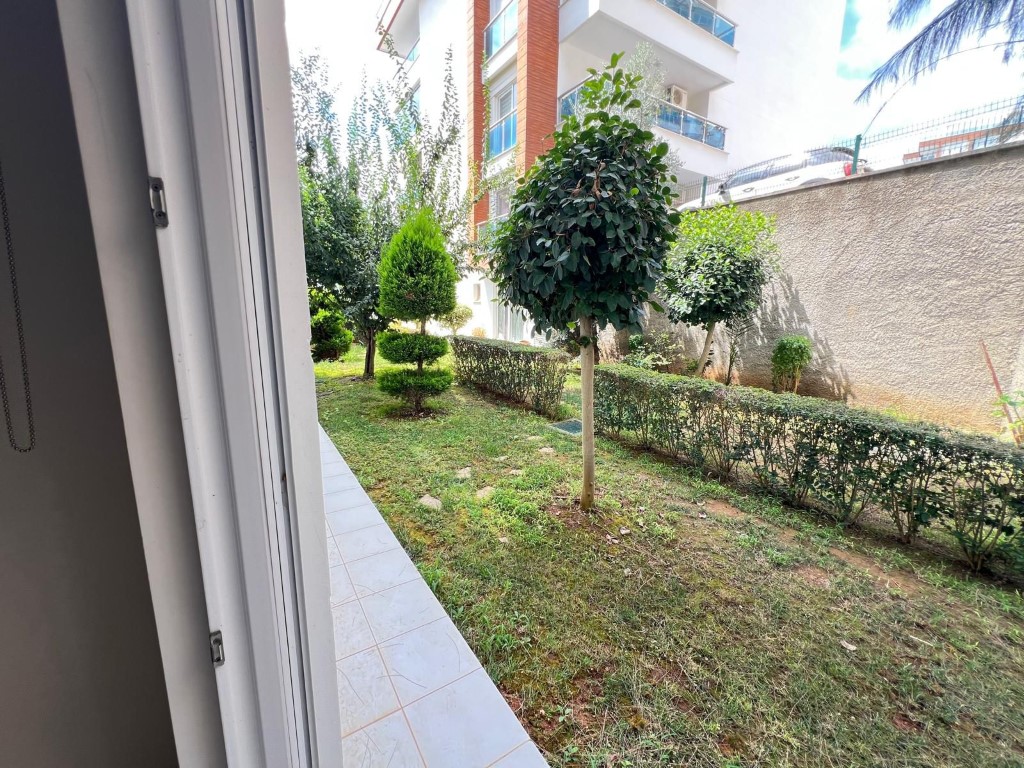 Шикарный мебилированный садовый дуплекс район Каргыджак Аланья.  - Фото 18