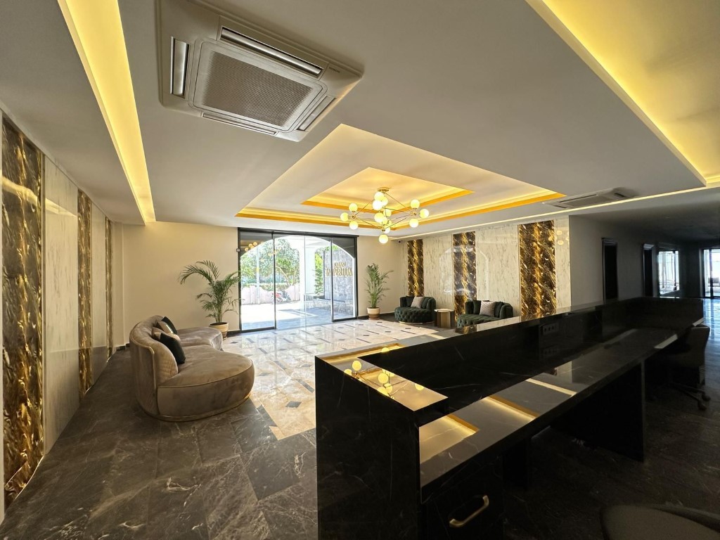 Пентхаус в премиальном жилом комплексе у моря в сердце Аланьи. - Фото 12