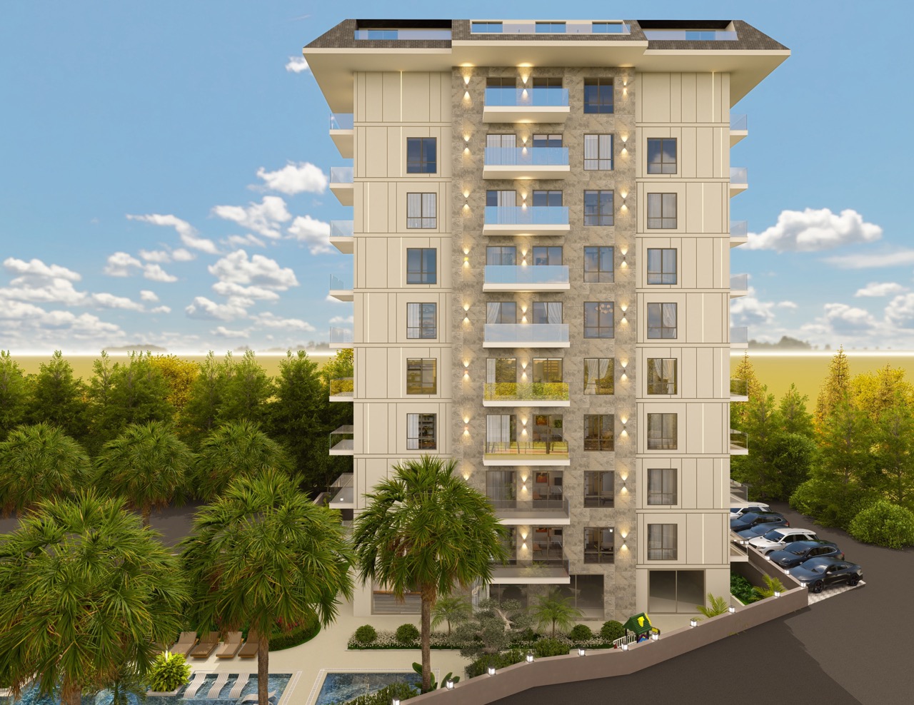 Престижный комплекс на Клеопатре от ведущего застройщика — 580 метров до моря - Фото 3