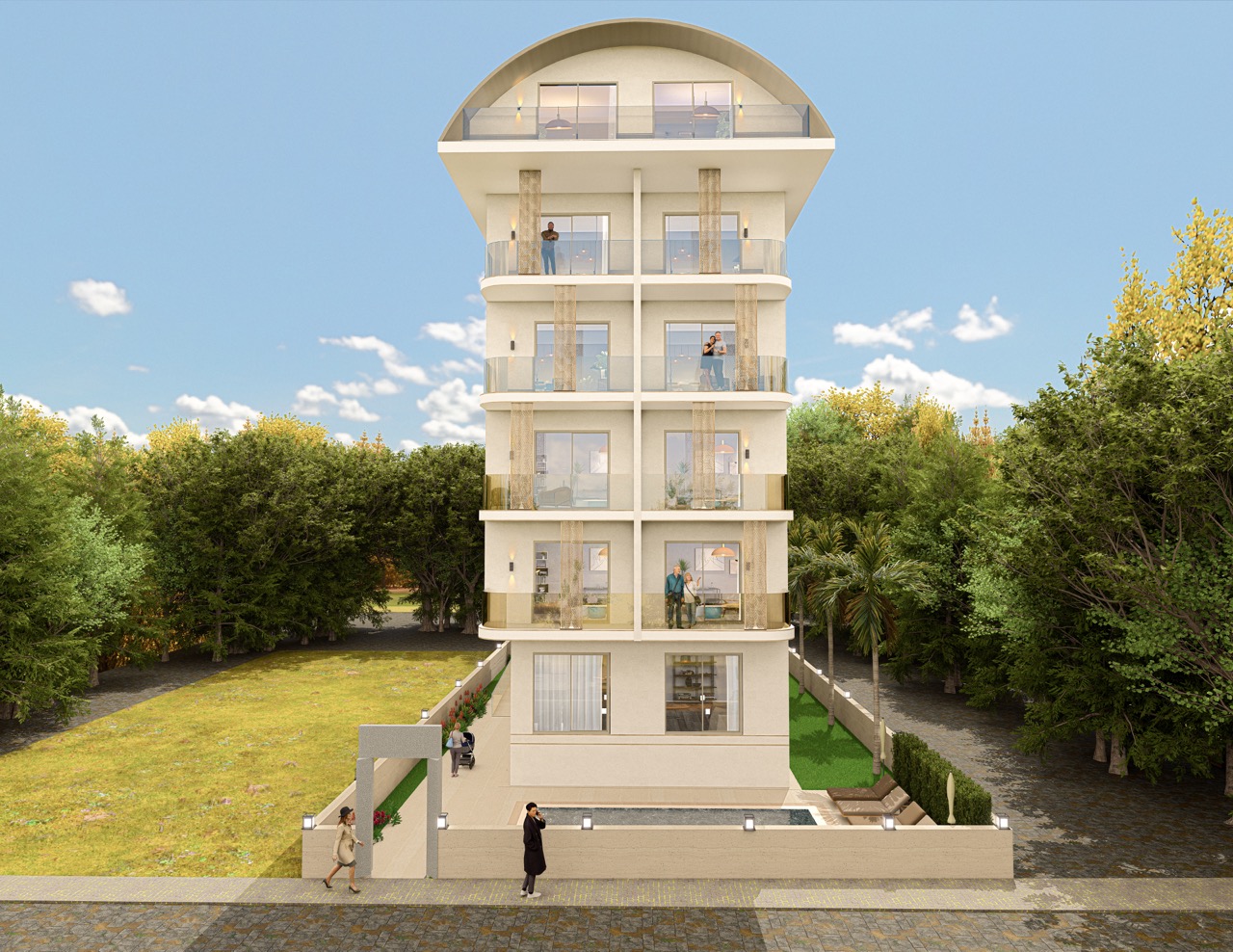 Новый проект у пляжа Клеопатра — всего 50 м от моря - Фото 2