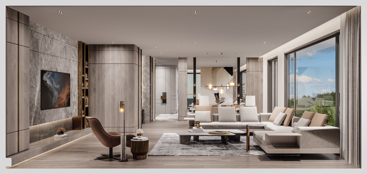 Апартаменты в Стамбуле с инфраструктурой и природным окружением в районе Левент - Фото 33