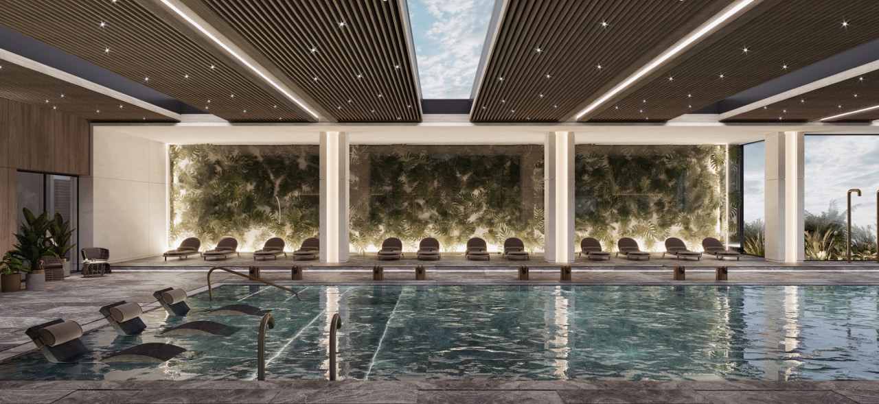 Апартаменты в Стамбуле с инфраструктурой и природным окружением в районе Левент - Фото 24