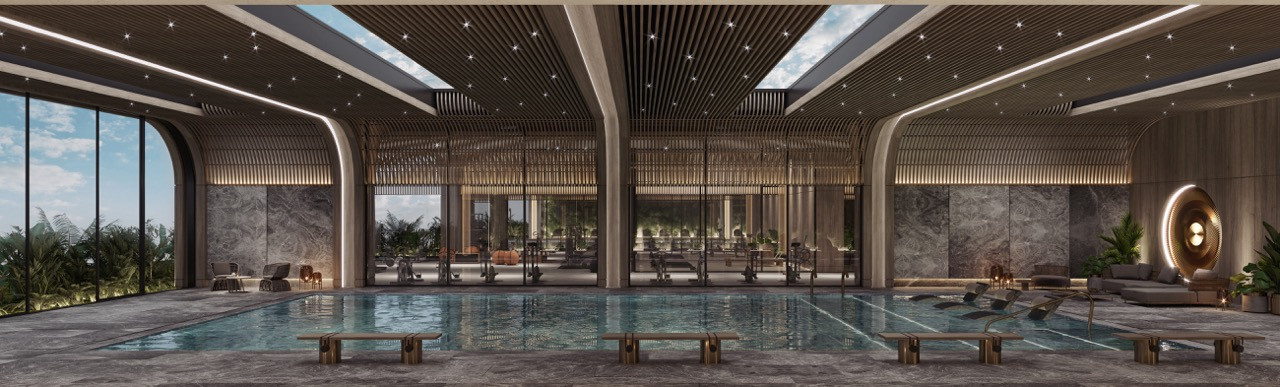 Апартаменты в Стамбуле с инфраструктурой и природным окружением в районе Левент - Фото 22