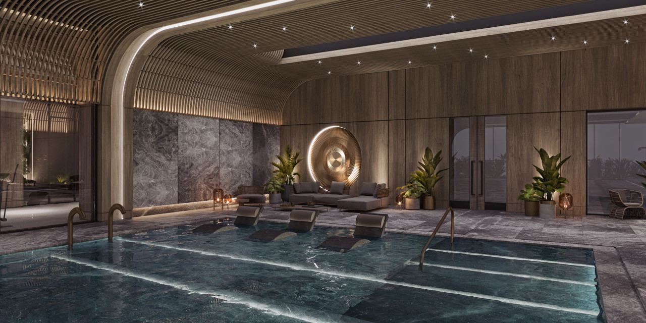 Апартаменты в Стамбуле с инфраструктурой и природным окружением в районе Левент - Фото 21