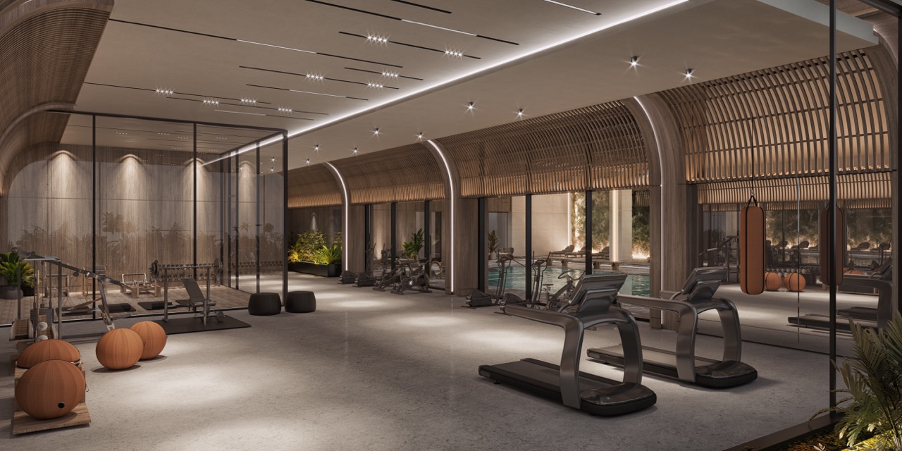 Апартаменты в Стамбуле с инфраструктурой и природным окружением в районе Левент - Фото 20