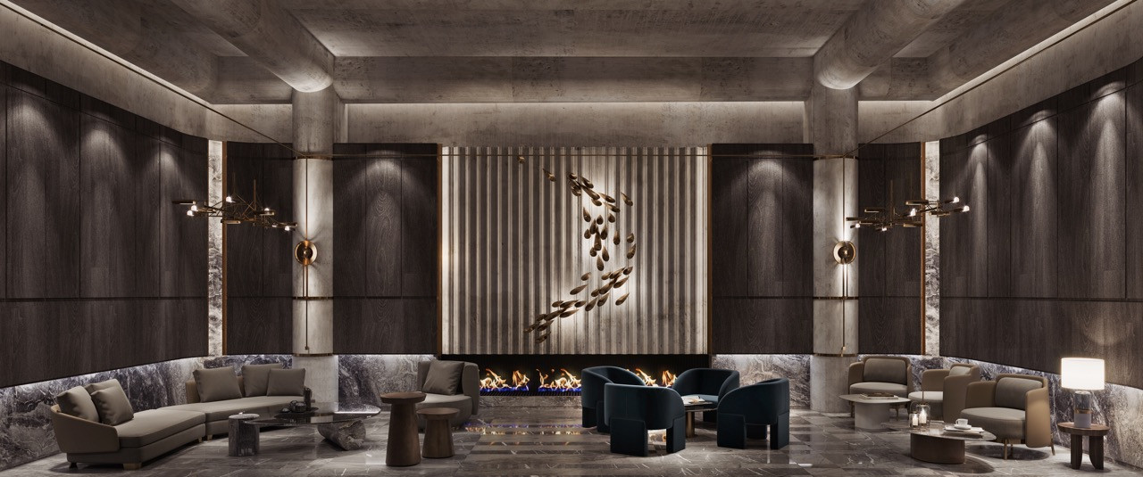 Апартаменты в Стамбуле с инфраструктурой и природным окружением в районе Левент - Фото 16