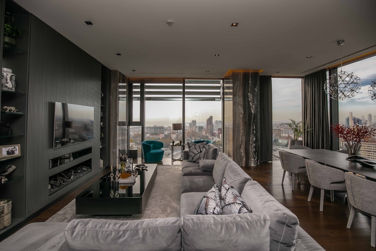 Премиальные резиденции в центре делового Стамбула с панорамными видами - Фото 60