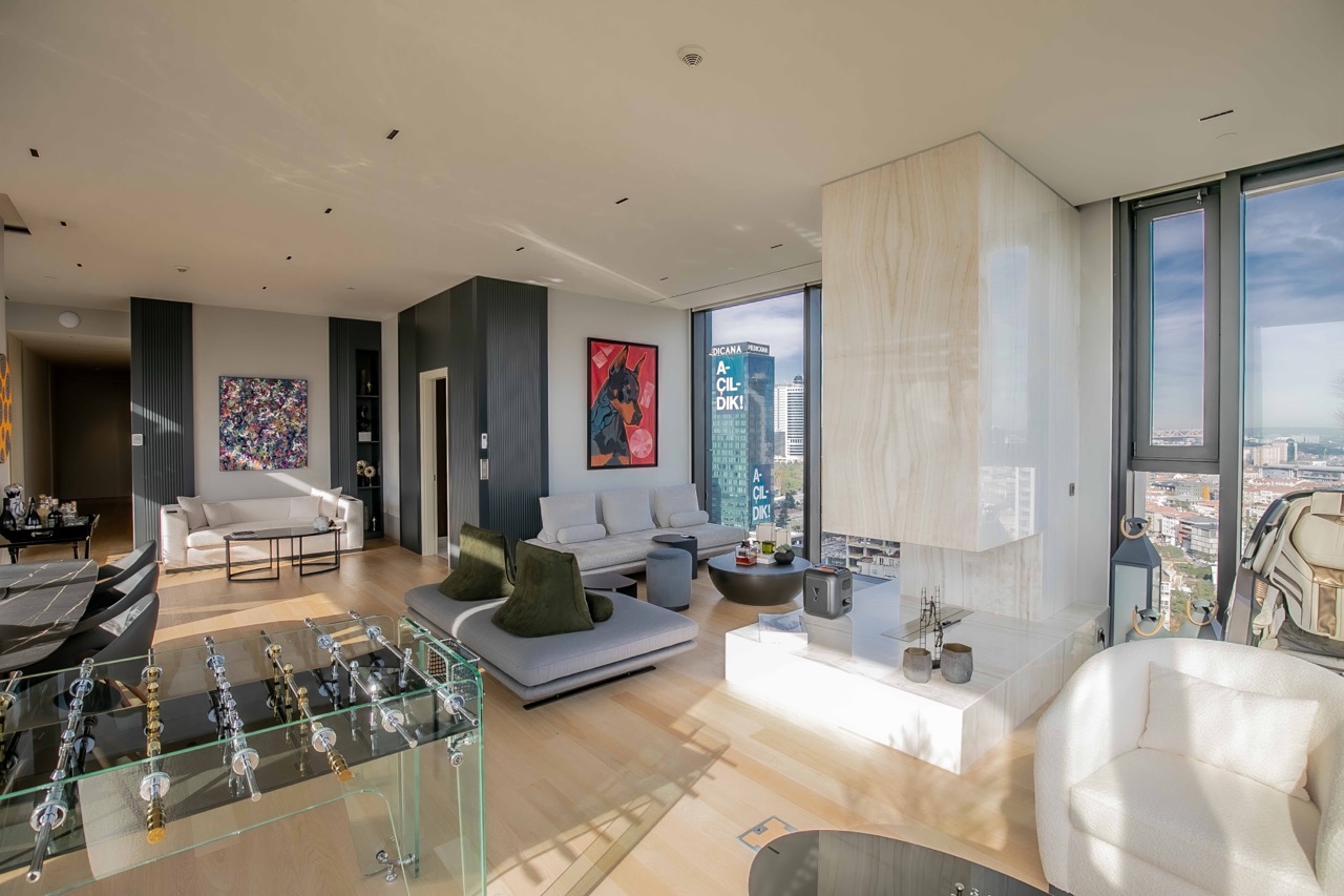 Премиальные резиденции в центре делового Стамбула с панорамными видами - Фото 41