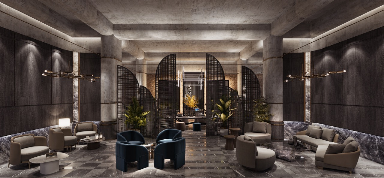 Апартаменты в Стамбуле с инфраструктурой и природным окружением в районе Левент - Фото 15