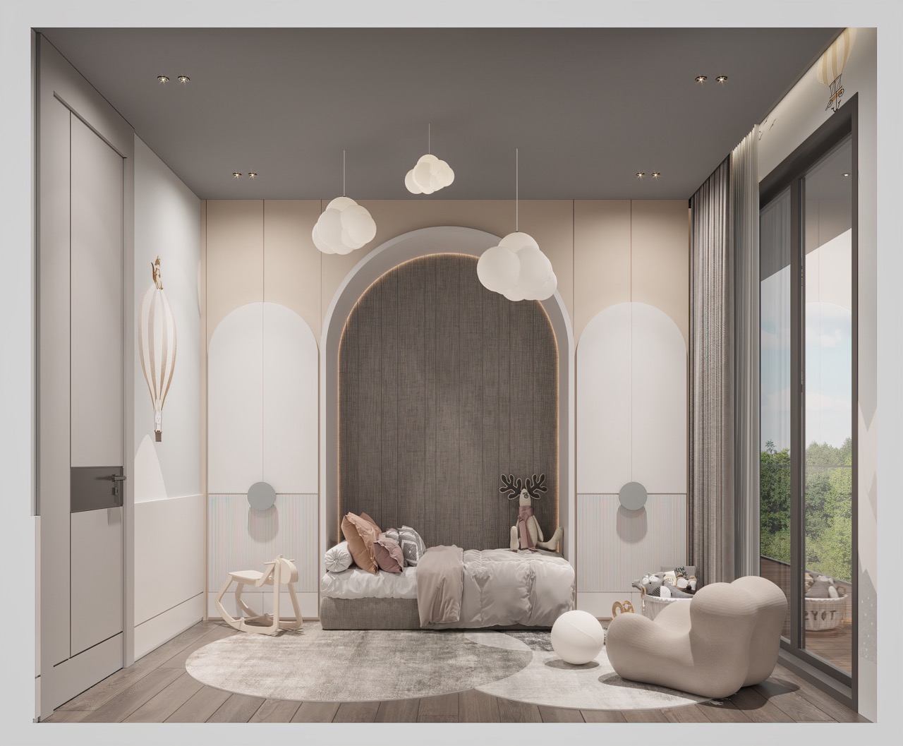 Апартаменты в Стамбуле с инфраструктурой и природным окружением в районе Левент - Фото 38