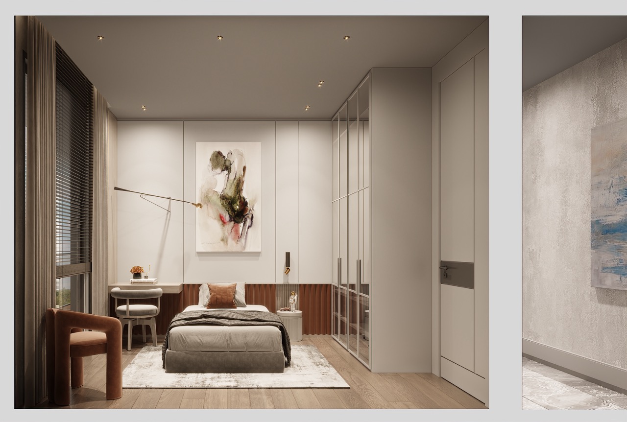 Апартаменты в Стамбуле с инфраструктурой и природным окружением в районе Левент - Фото 39