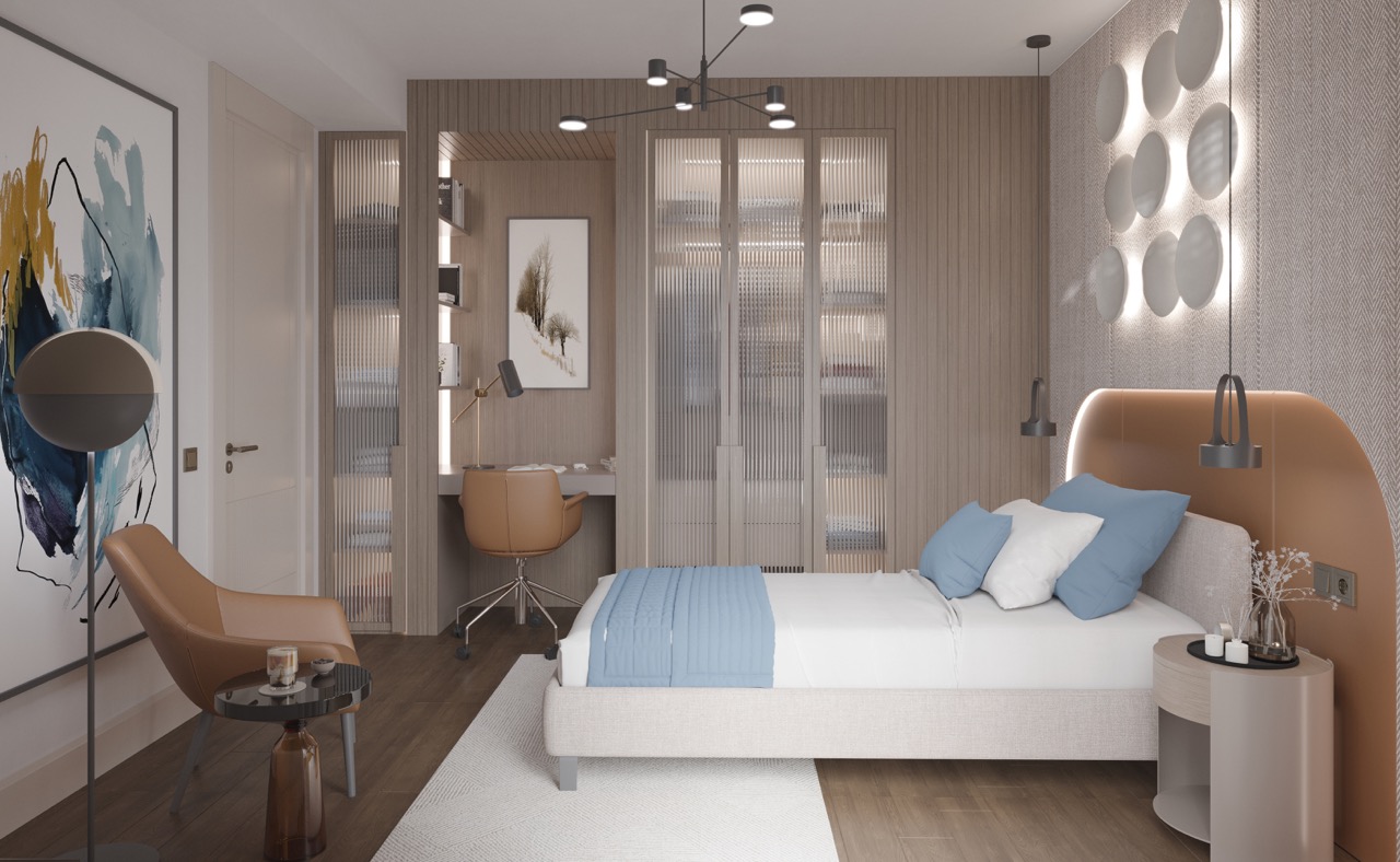 Малоэтажный премиальный жилой комплекс в районе Этилер рядом с Босфором - Фото 39