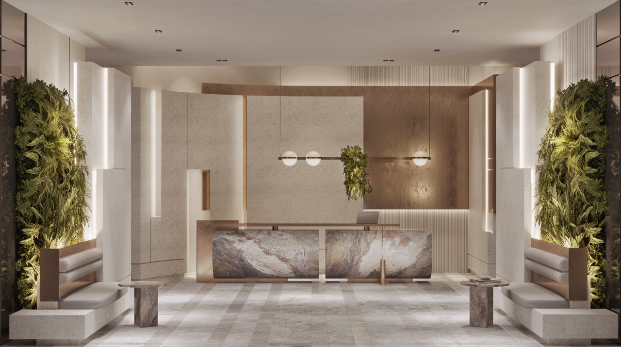 Апартаменты в Стамбуле с инфраструктурой и природным окружением в районе Левент - Фото 25