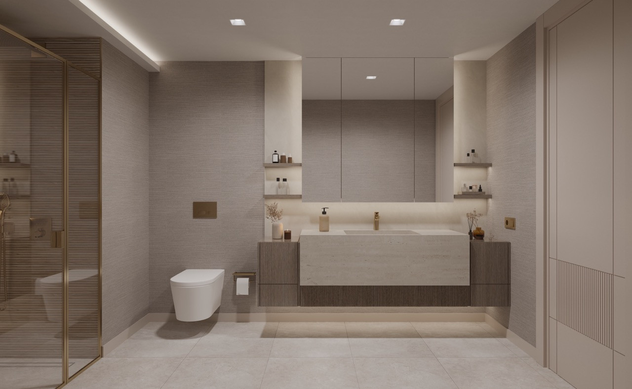 Малоэтажный премиальный жилой комплекс в районе Этилер рядом с Босфором - Фото 46