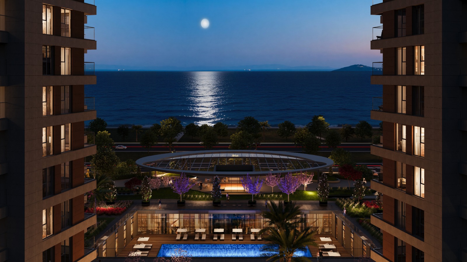 Квартиры на первой береговой линии в Стамбуле с видом на море и острова - Фото 25