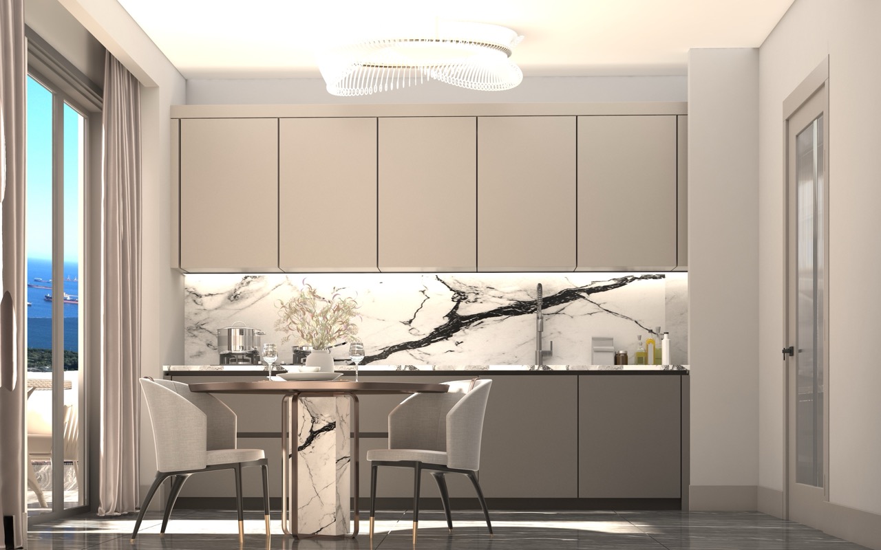 Современный жилой комплекс в Стамбуле в 150 м от Мраморного моря - Фото 8