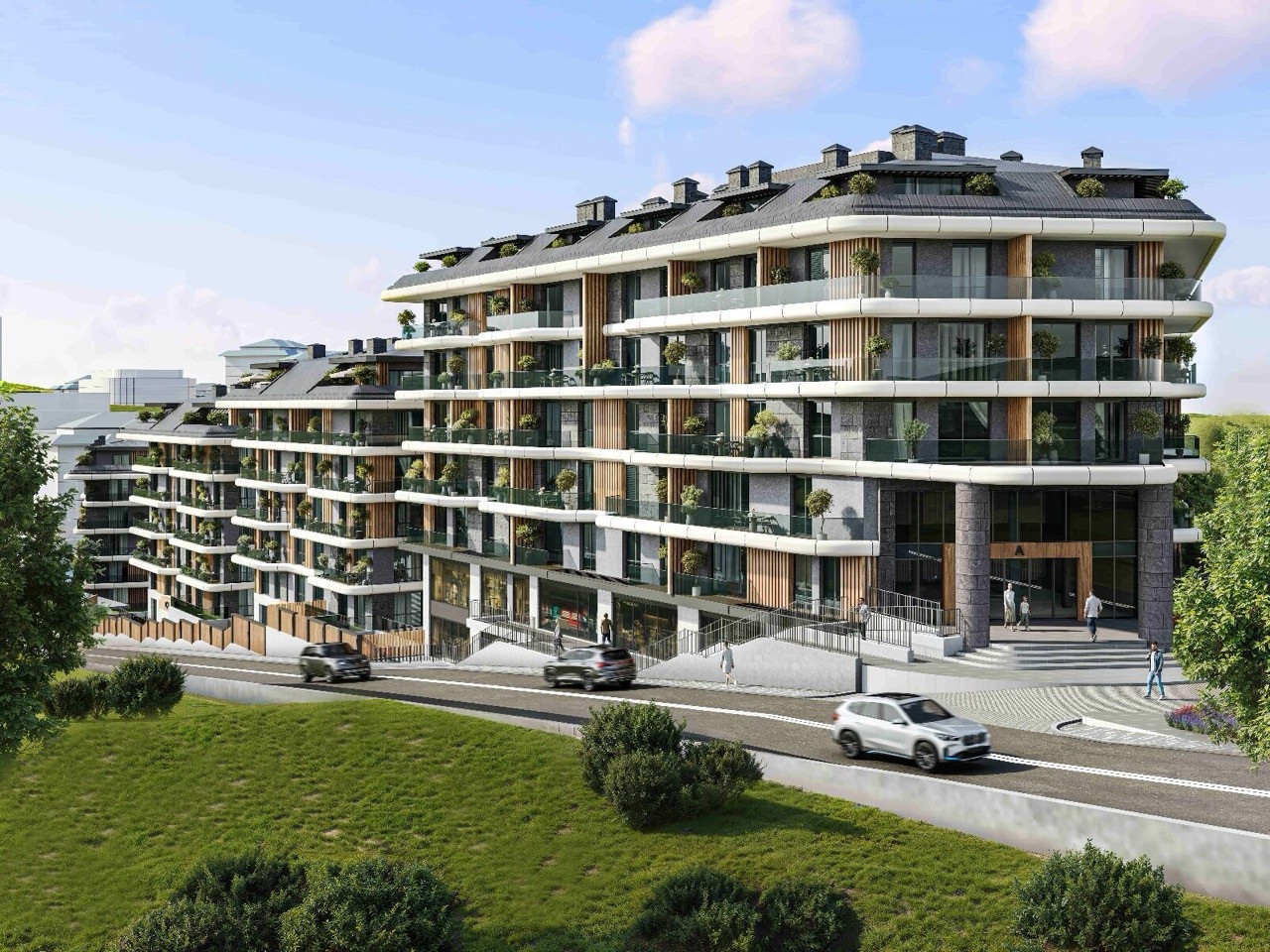 Помещение для бизнеса в престижном районе Бешикташ