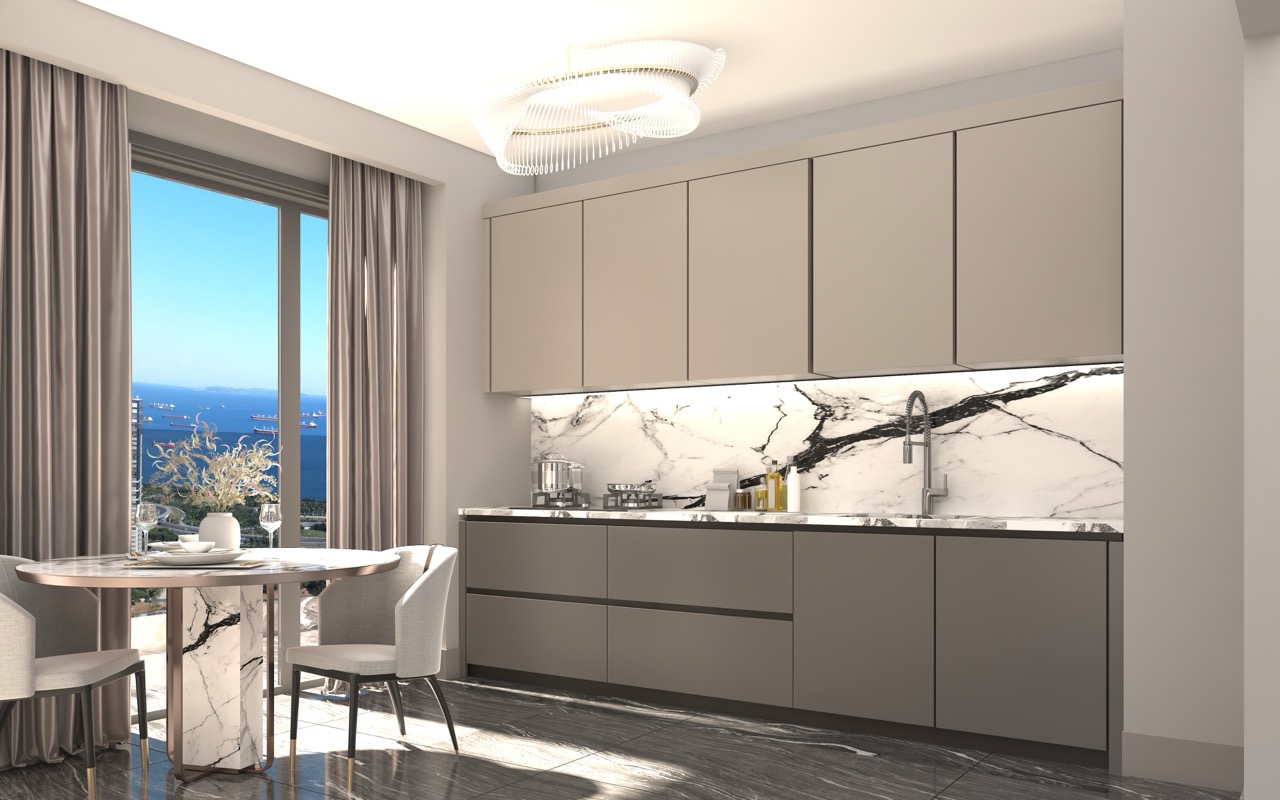 Современный жилой комплекс в Стамбуле в 150 м от Мраморного моря - Фото 7