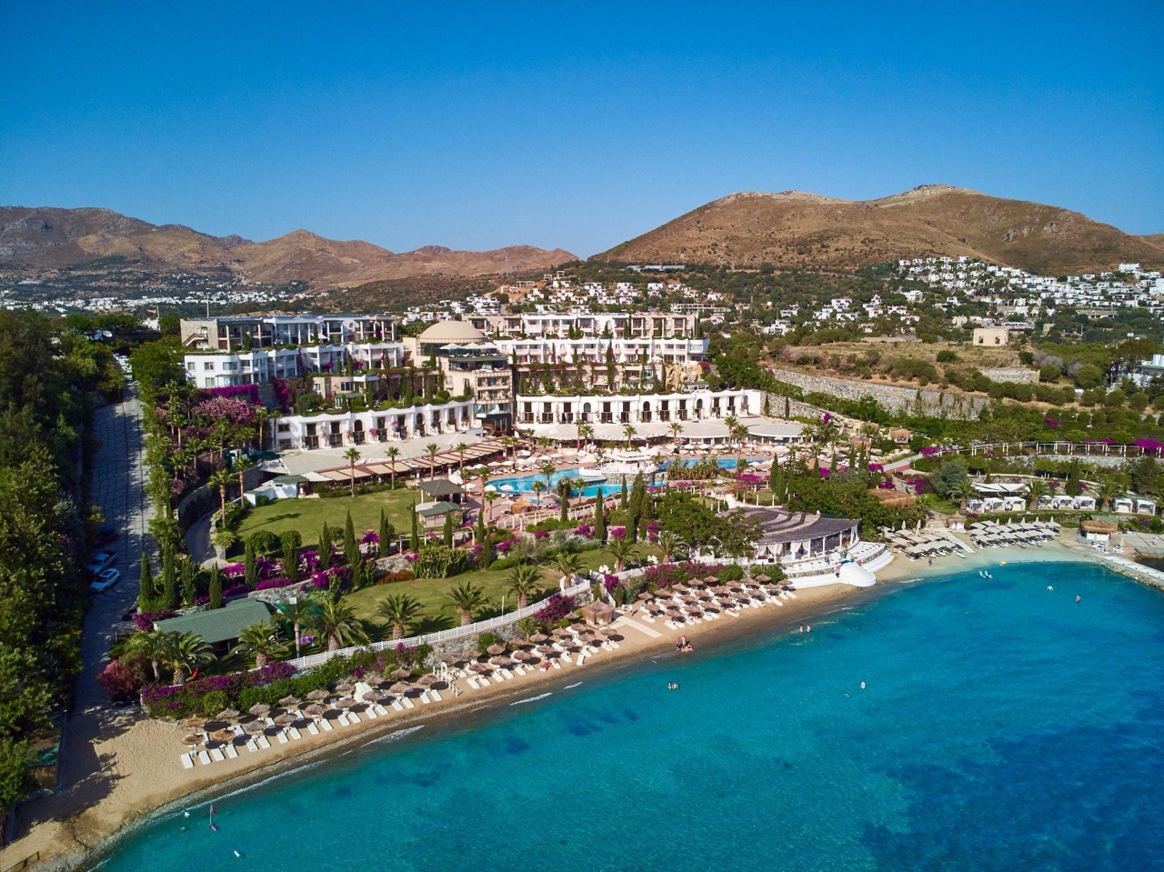 Резиденции на первой линии моря с собственным пляжем в Бодруме - Фото 5