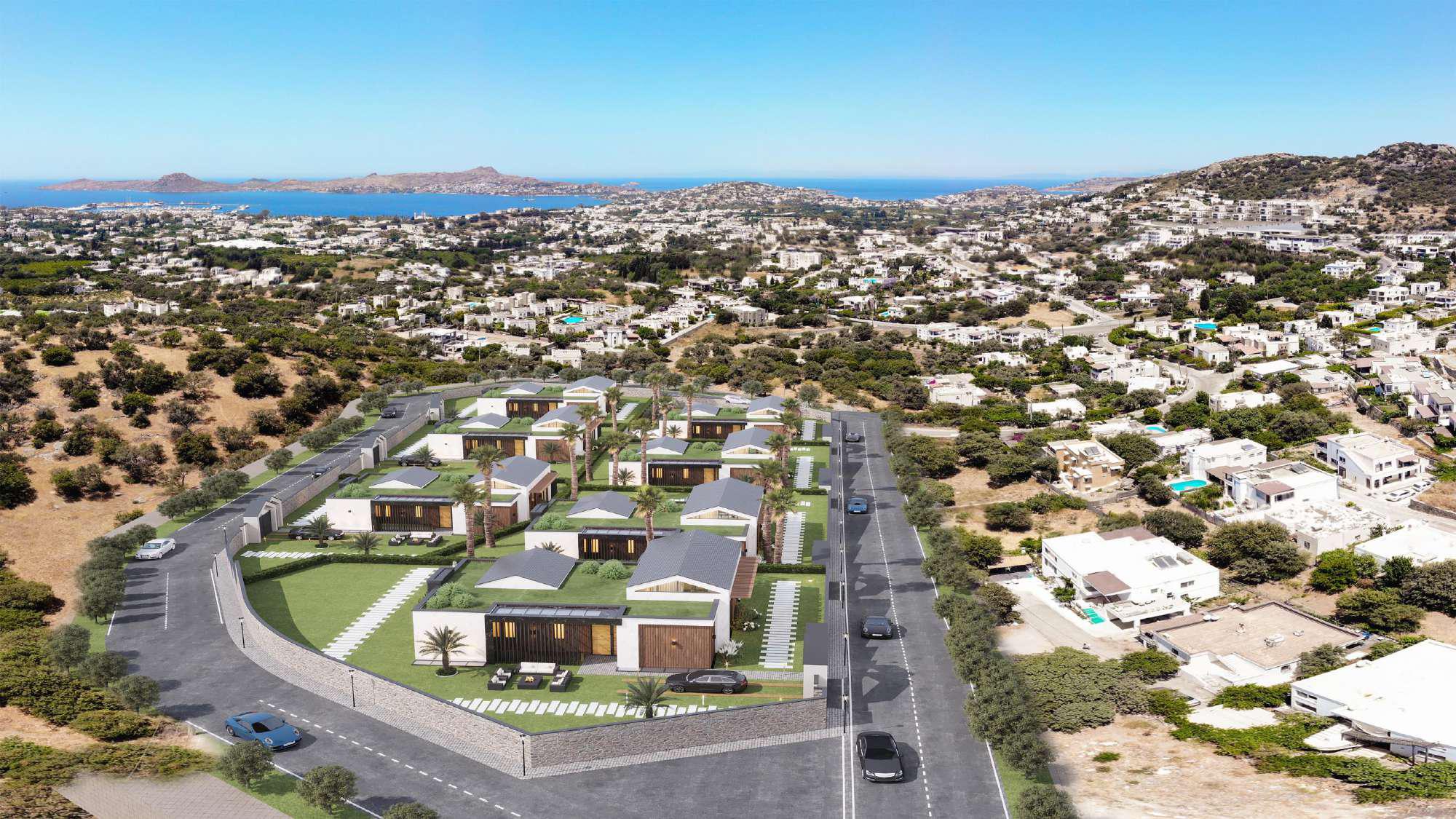 Панорамные виллы у моря в Бодруме - Фото 17