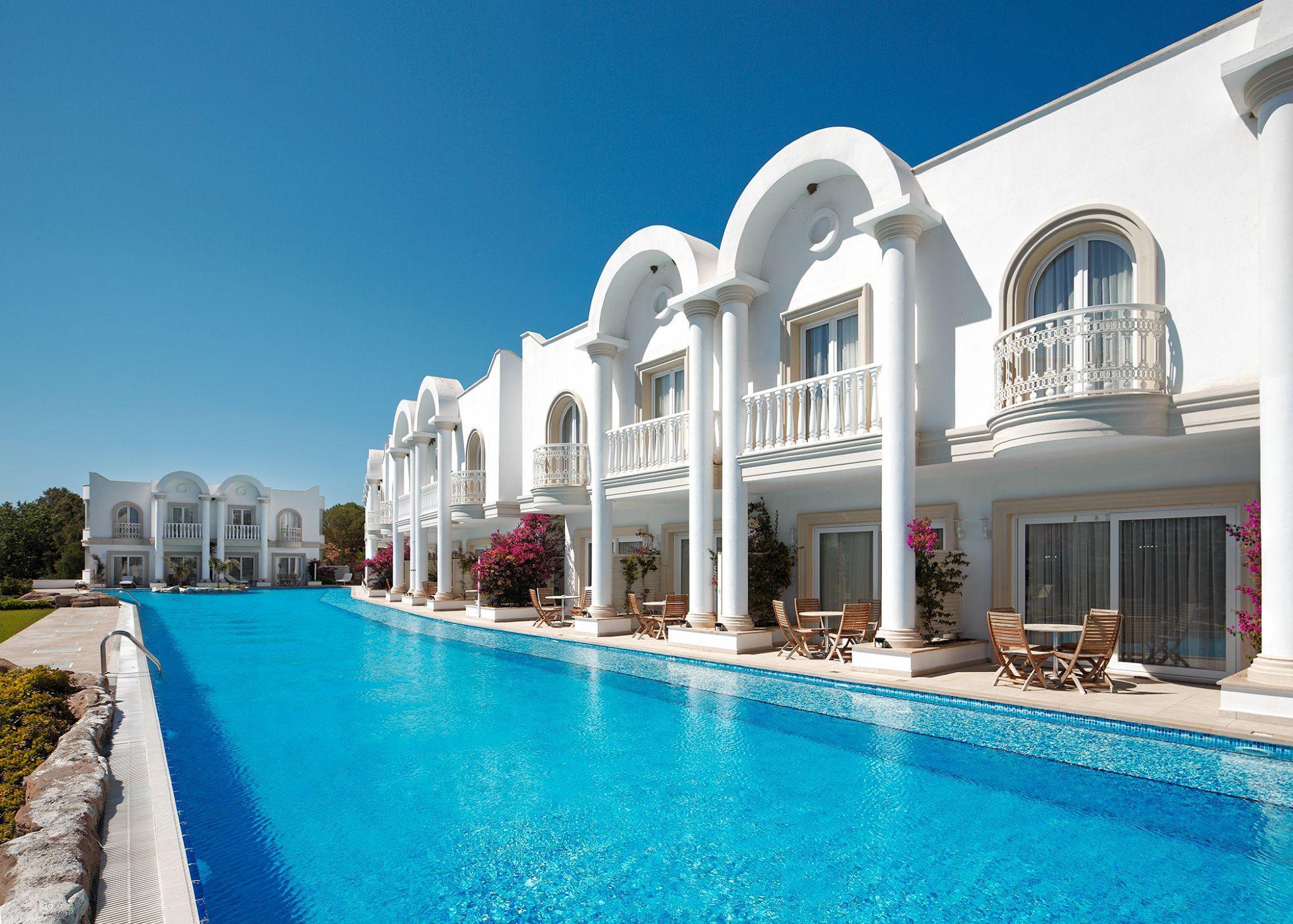 Резиденции на первой линии моря с собственным пляжем в Бодруме - Фото 8