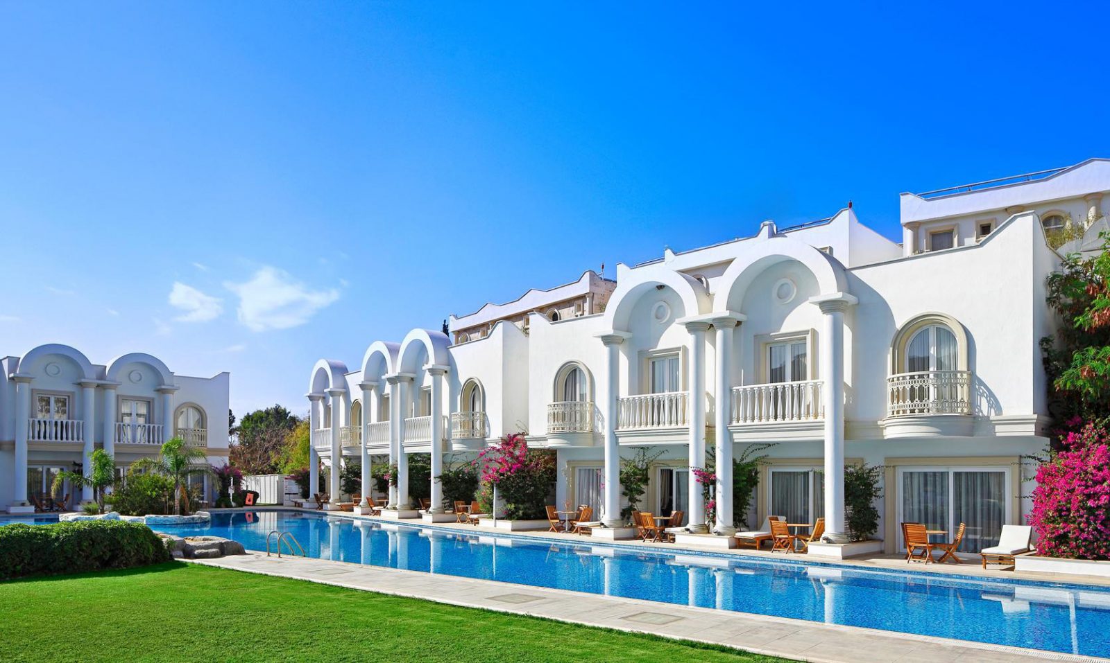 Резиденции на первой линии моря с собственным пляжем в Бодруме - Фото 9