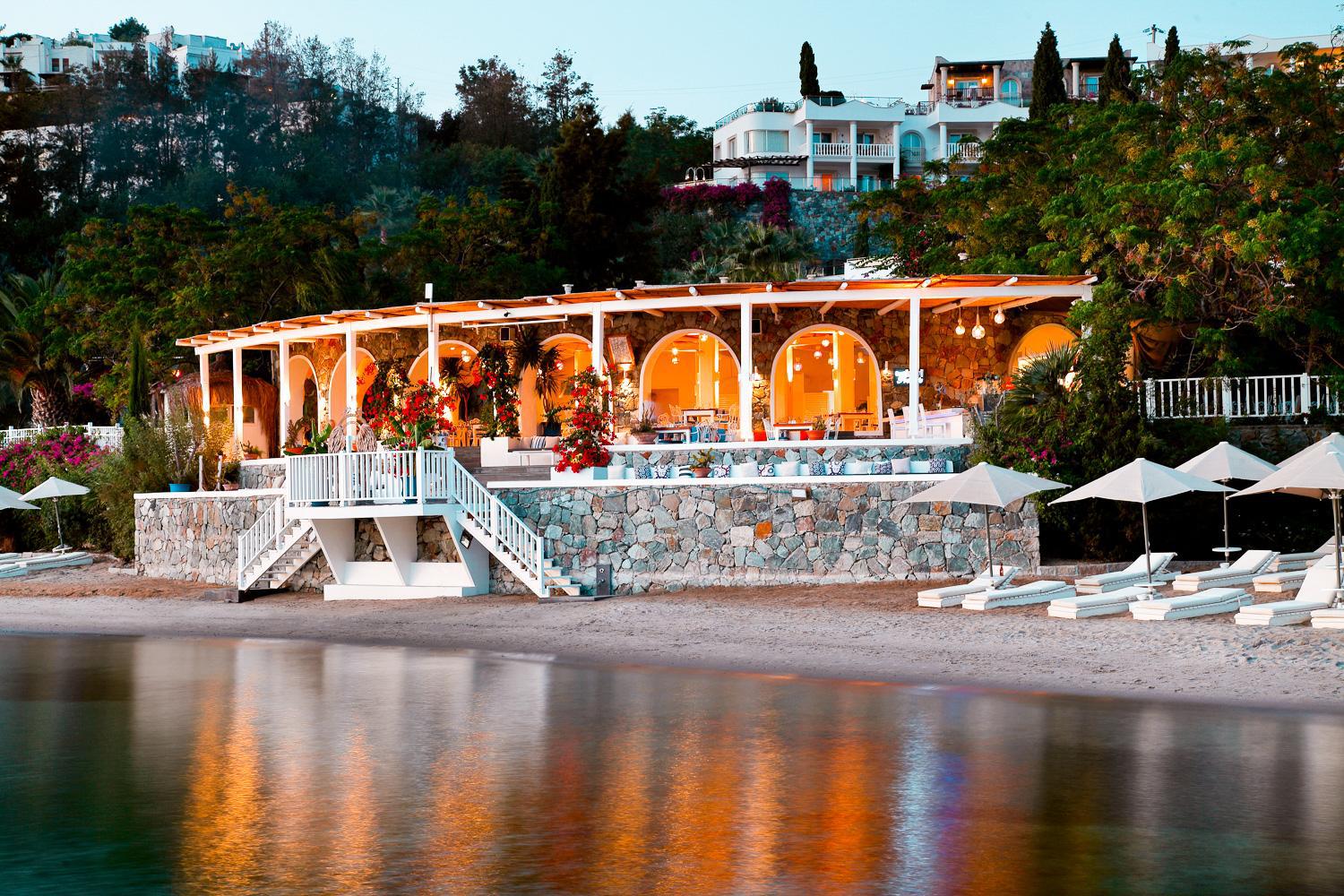 Резиденции на первой линии моря с собственным пляжем в Бодруме - Фото 12