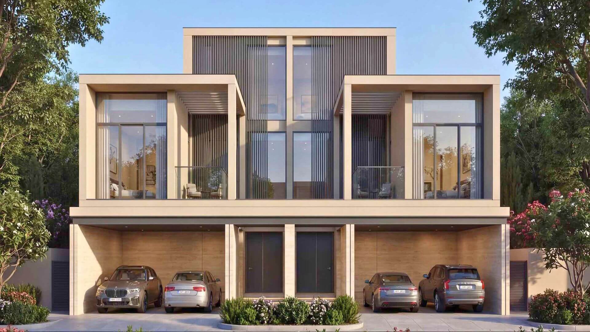 Новый жилой кластер от Sobha в Абу-Даби — закрытое малоэтажное комьюнити рядом с Yas Island - Фото 13