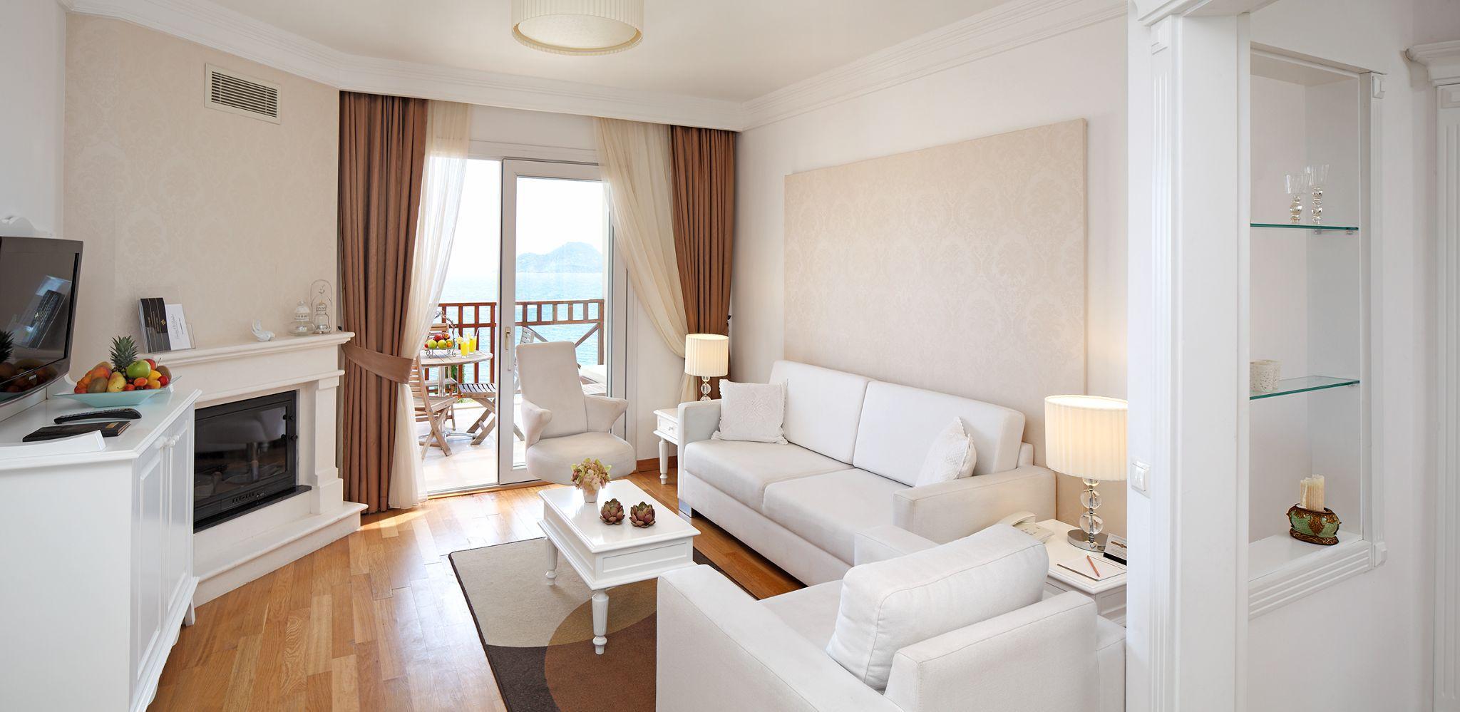 Резиденции на первой линии моря с собственным пляжем в Бодруме - Фото 15