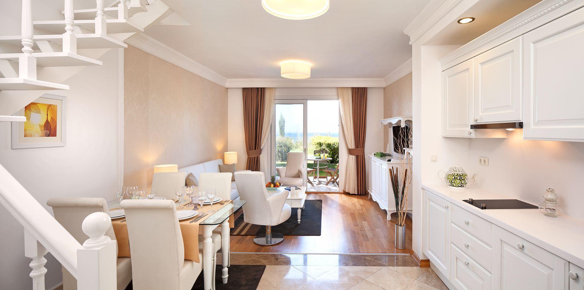 Резиденции на первой линии моря с собственным пляжем в Бодруме - Фото 17