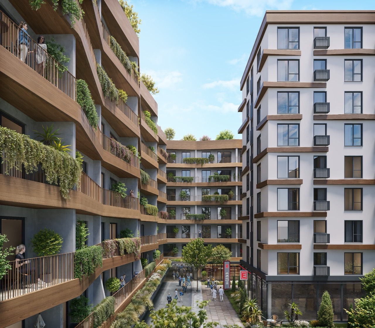 Жилой комплекс в Стамбуле в районе Кючукчекмедже с удобной локацией и инвестиционным потенциалом - Фото 5