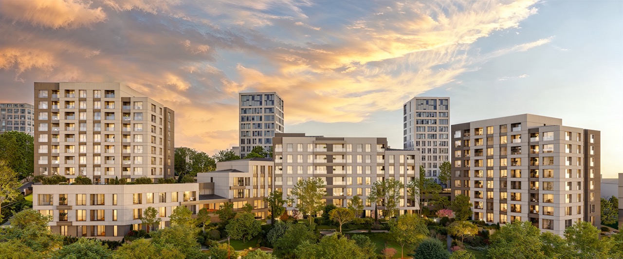 Апартаменты в Стамбуле в районе Аташехир с развитой инфраструктурой - Фото 2