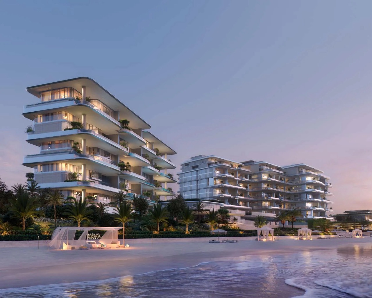 The Alba Residences — резиденции у моря на Palm Jumeirah с частным пляжем - Фото 6