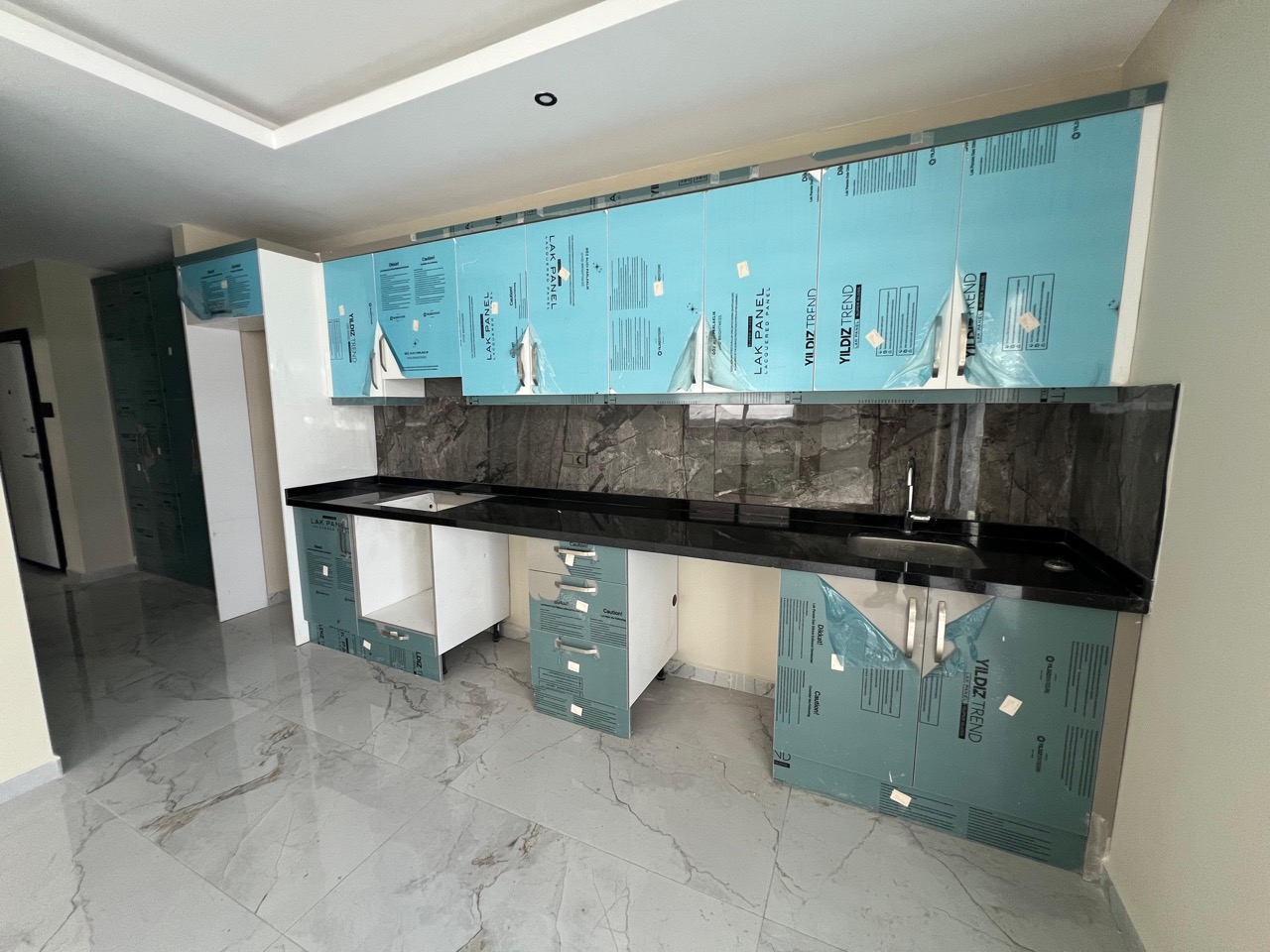 Трёхкомнатная квартира в Аланье, район Клеопатра в 450 м от моря - Фото 12