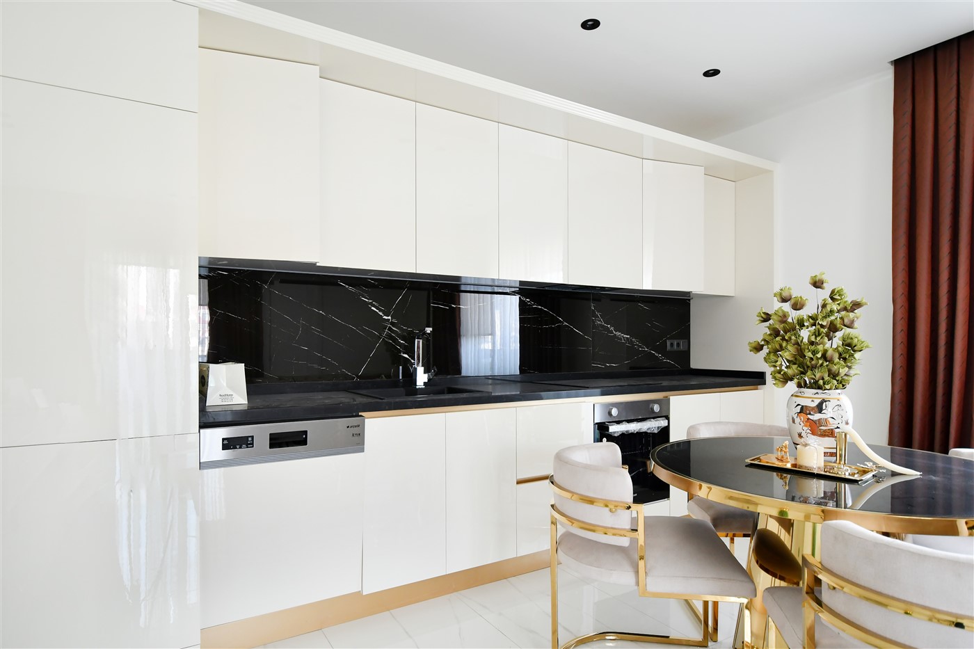 Меблированная квартира 2+1 в Аланье с инфраструктурой уровня отеля - Фото 28