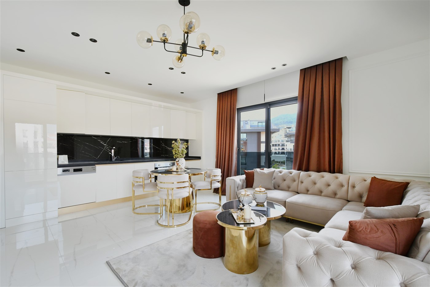 Меблированная квартира 2+1 в Аланье с инфраструктурой уровня отеля - Фото 26