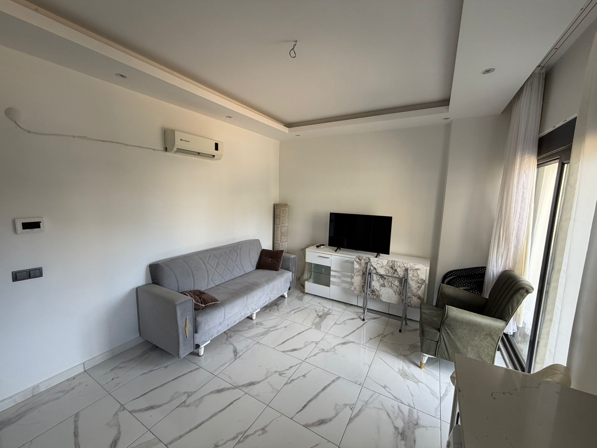 Меблированная квартира 1+1 в Аланье, район Клеопатра - Фото 12