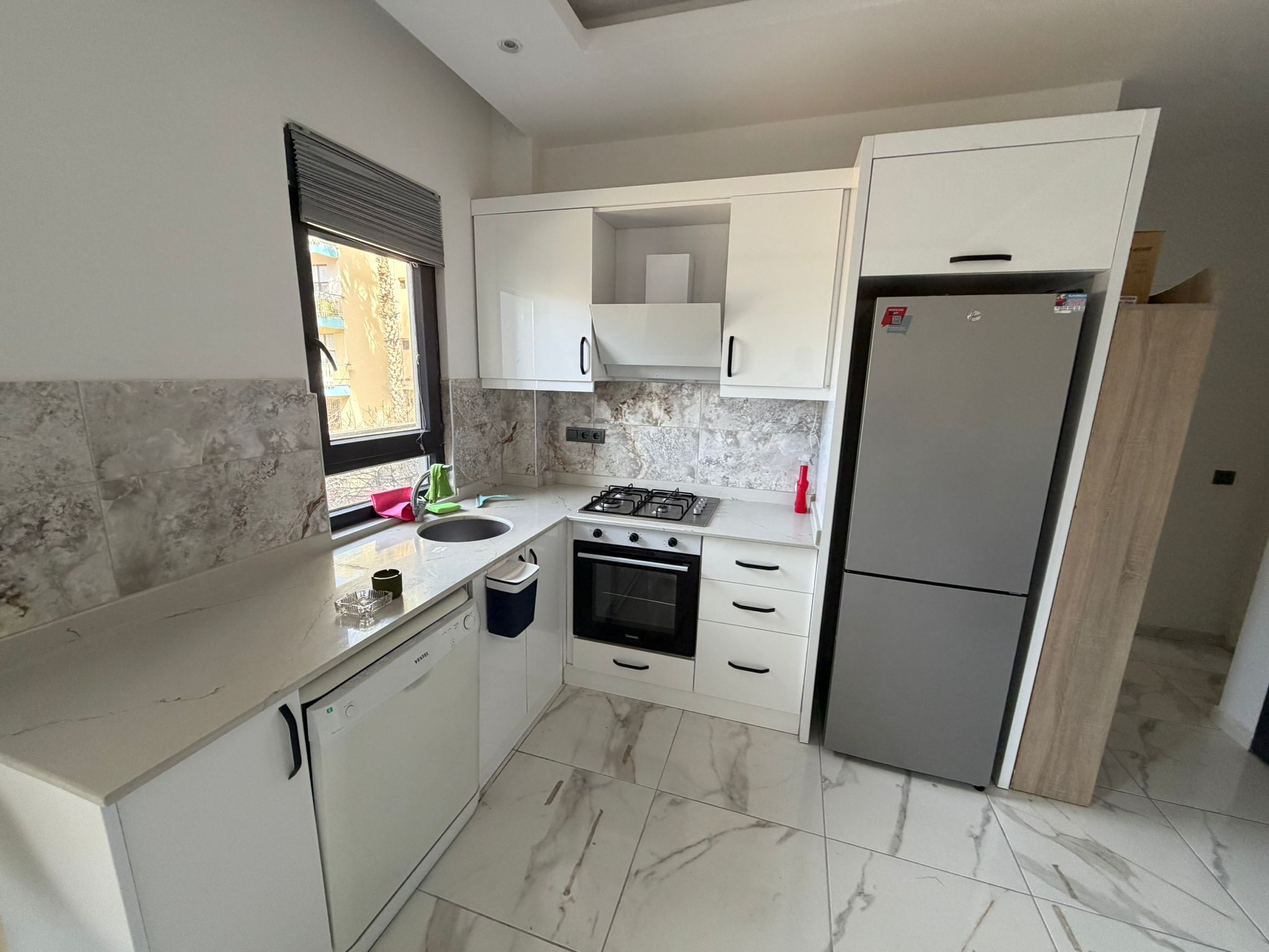 Меблированная квартира 1+1 в Аланье, район Клеопатра - Фото 13