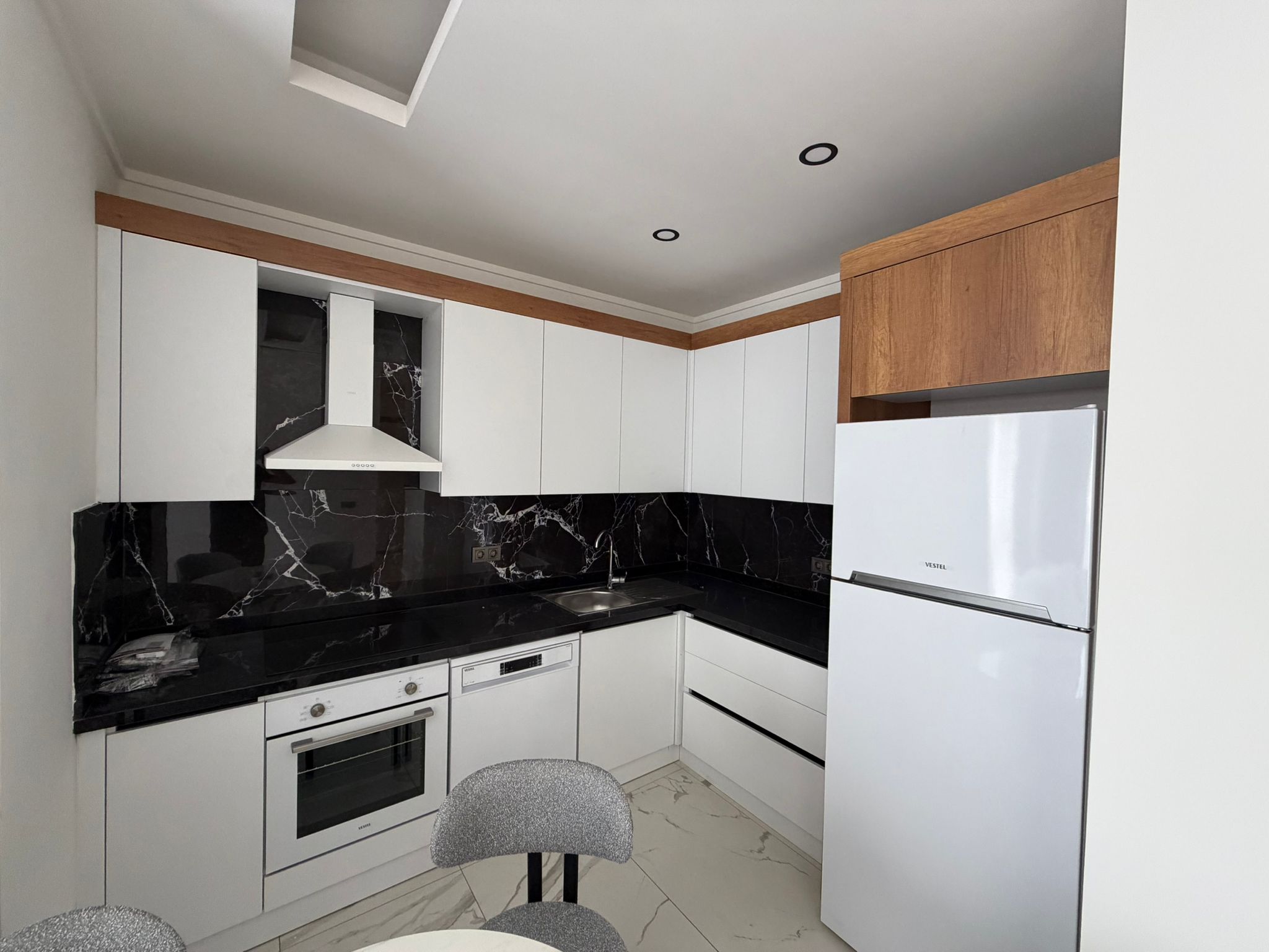 Квартира 1+1 в Аланье с мебелью и инфраструктурой комплекса - Фото 10