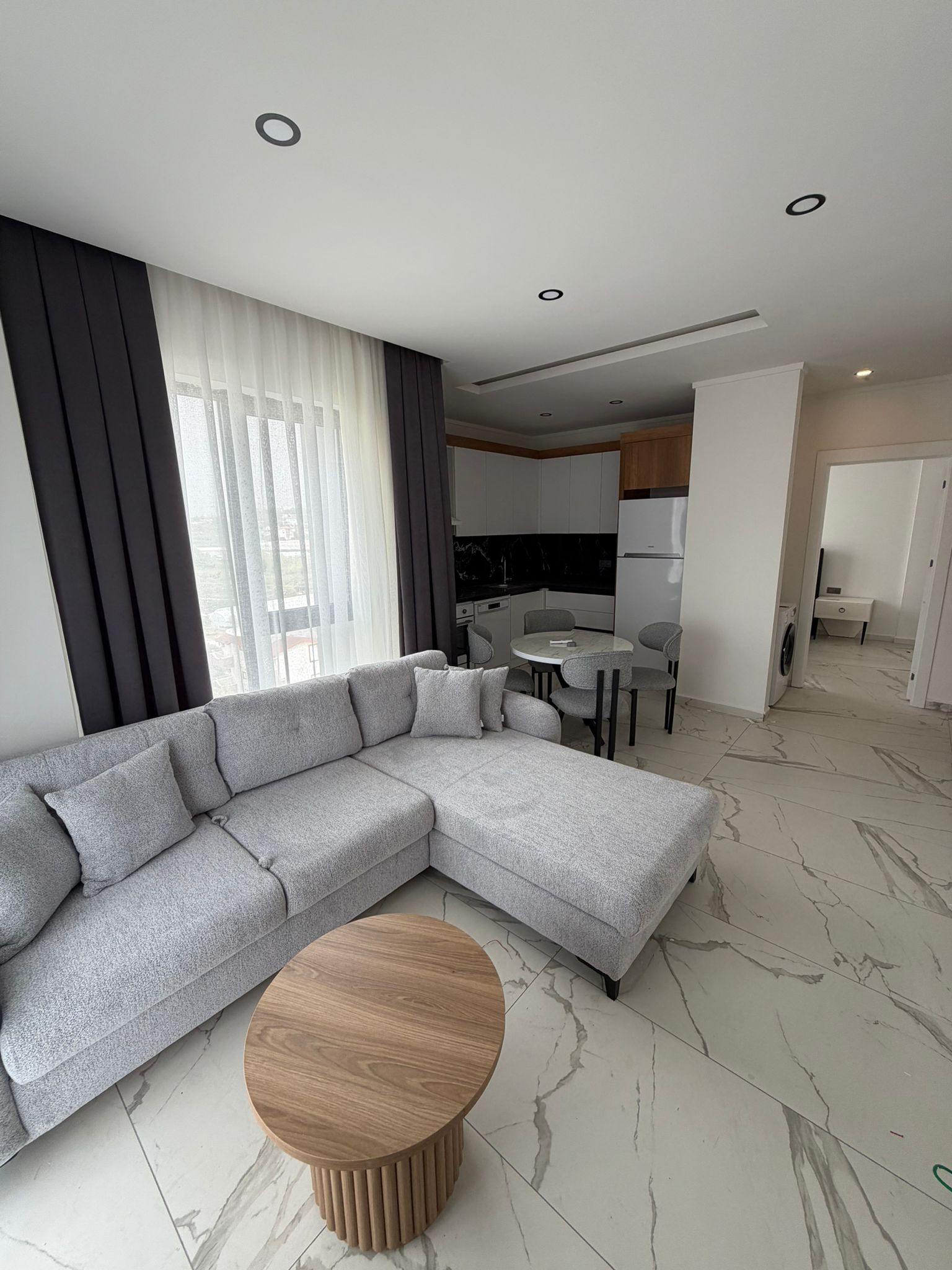 Квартира 1+1 в Аланье с мебелью и инфраструктурой комплекса - Фото 7