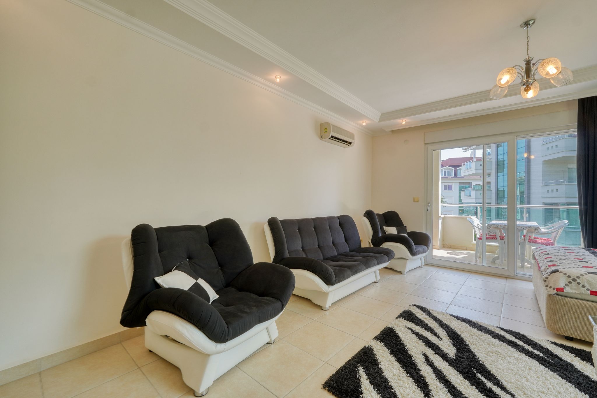 Меблированная квартира 1+1 с инфраструктурой комплекса в районе Оба  - Фото 11