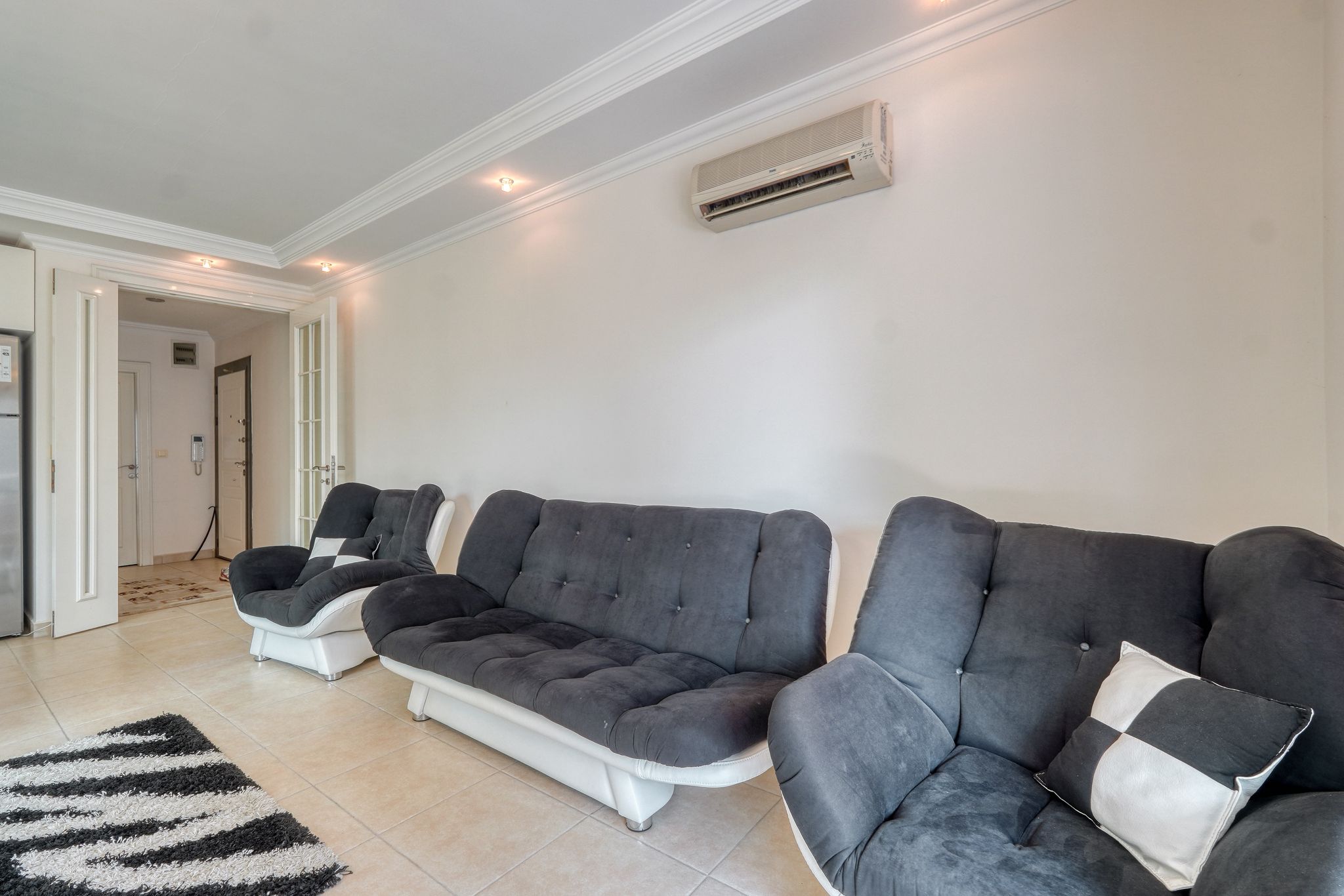 Меблированная квартира 1+1 с инфраструктурой комплекса в районе Оба  - Фото 12