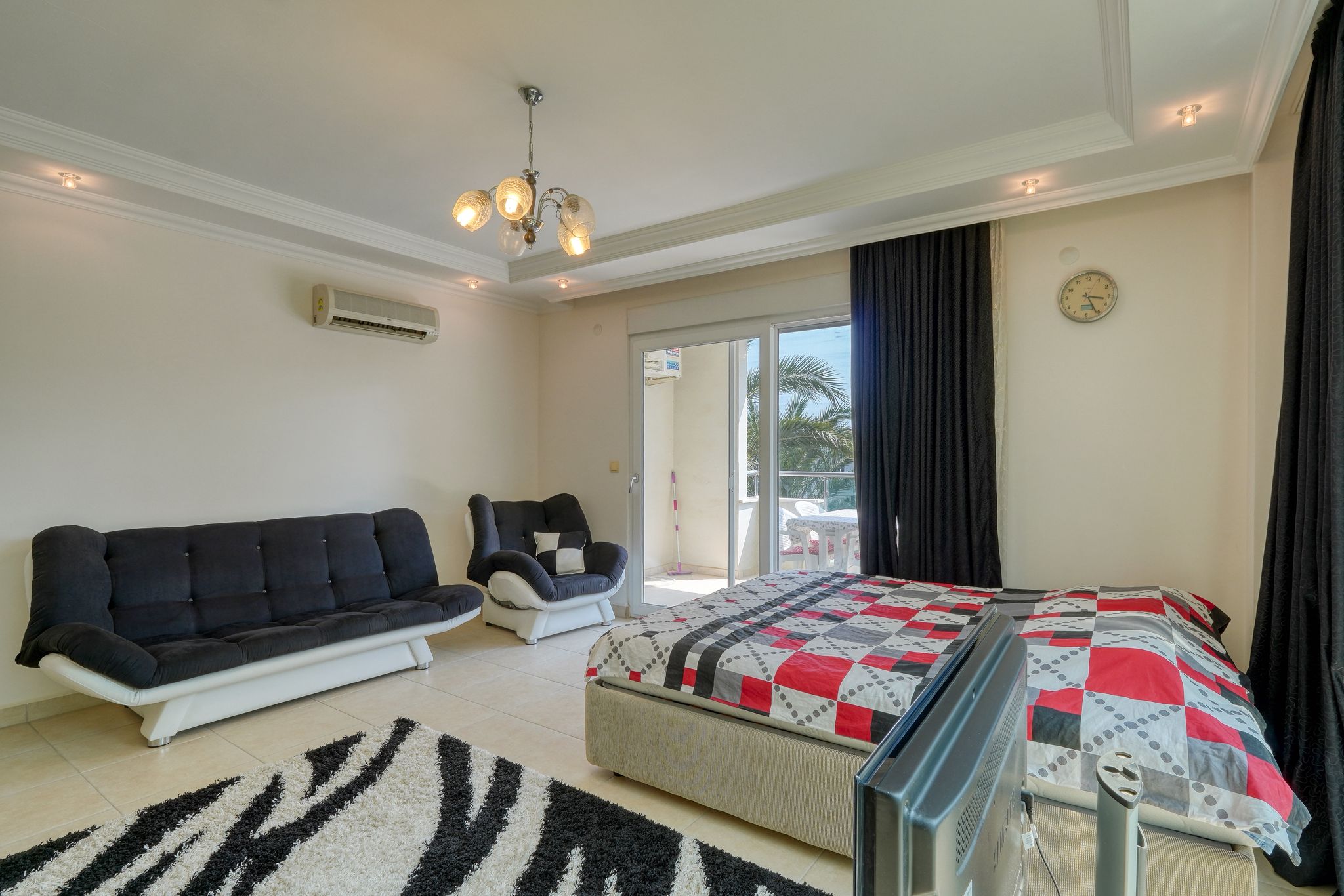 Меблированная квартира 1+1 с инфраструктурой комплекса в районе Оба  - Фото 17