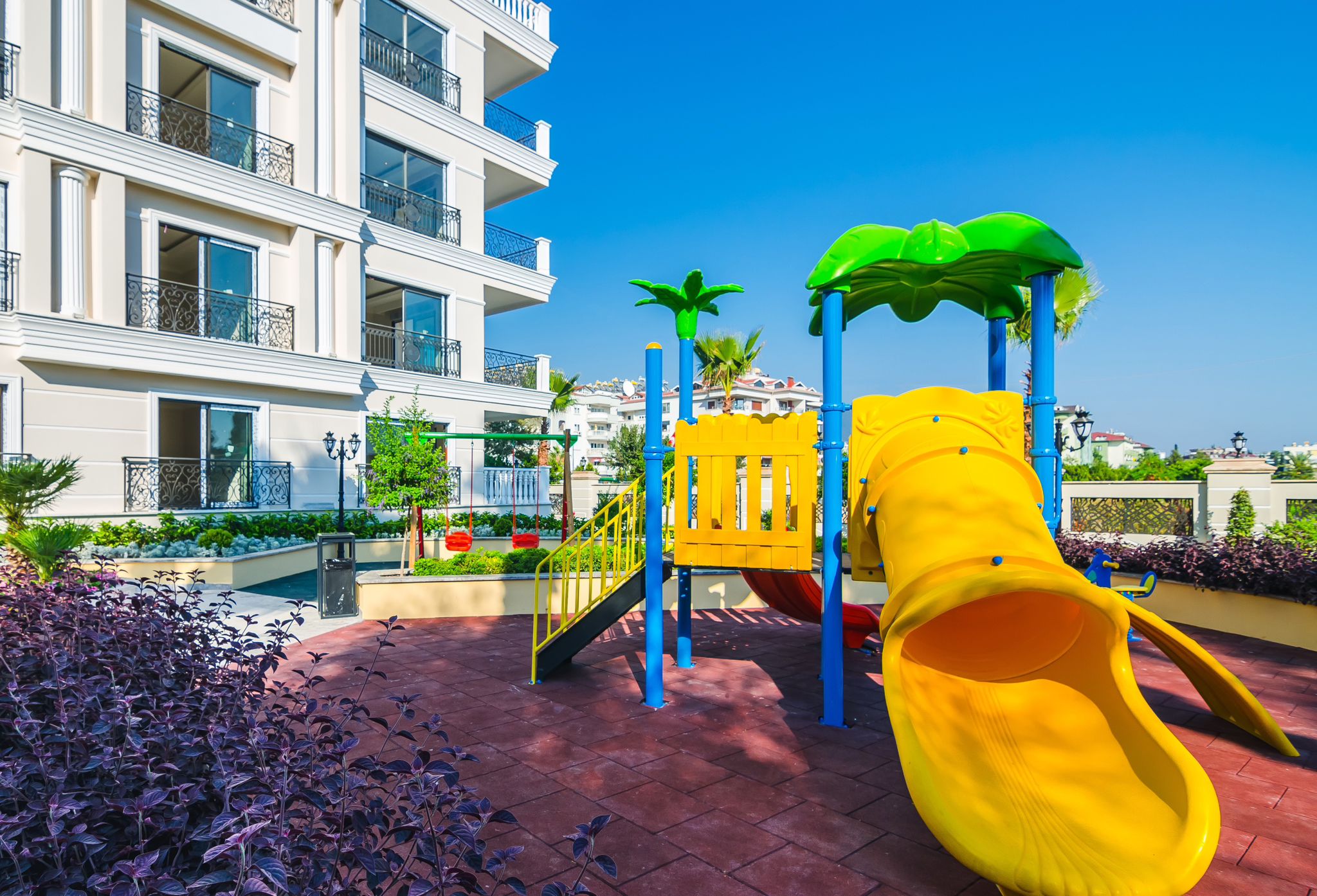 Апартаменты 3+1 в элитном комплексе в 200м от моря, центр Аланьи - Фото 14