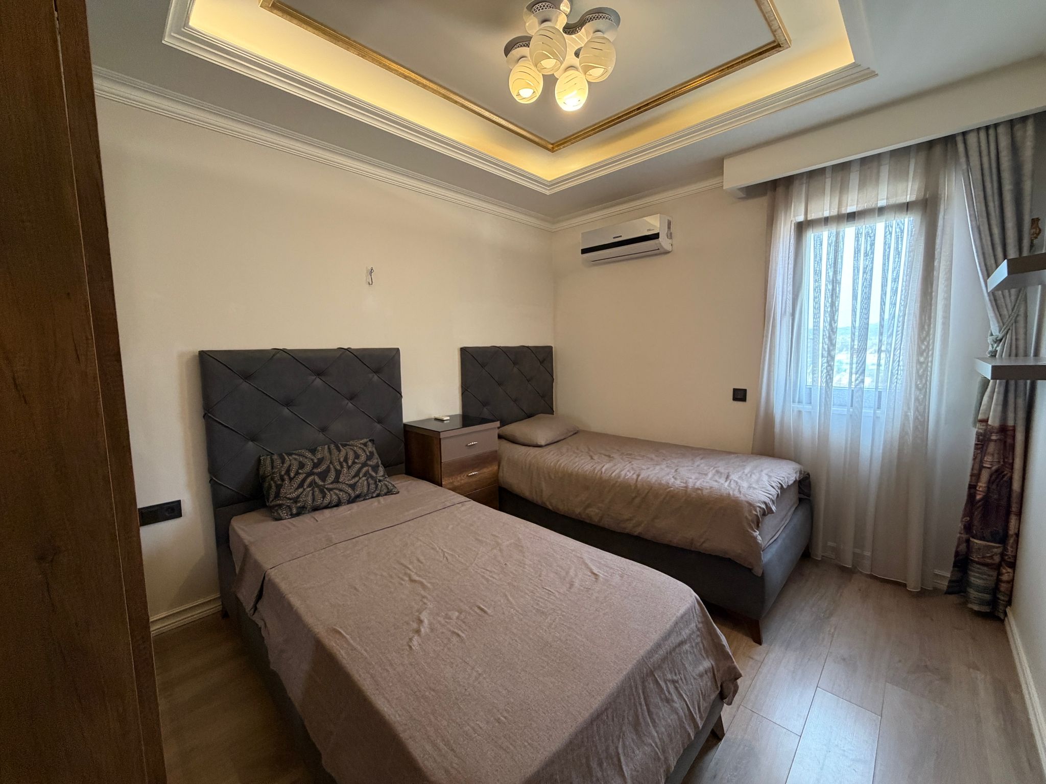 Апартаменты 3+1 в элитном комплексе в 200м от моря, центр Аланьи - Фото 27