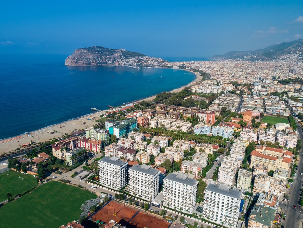 Апартаменты 3+1 в элитном комплексе в 200м от моря, центр Аланьи - Фото 3