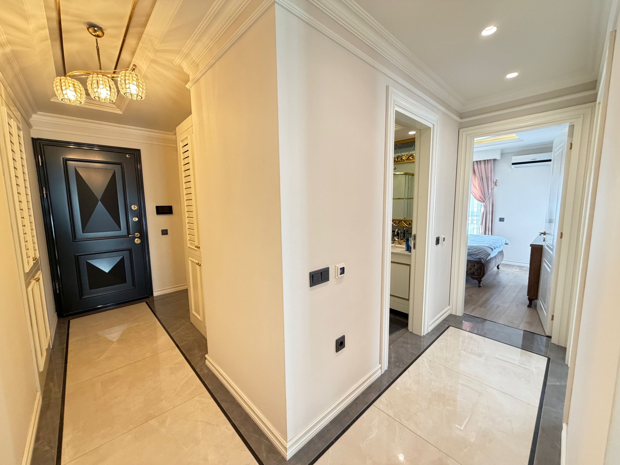 Апартаменты 3+1 в элитном комплексе в 200м от моря, центр Аланьи - Фото 23